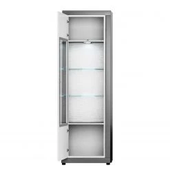 Loftscape Vitrine Curlewis I - Blanc brillant / Anthracite -Meubles de salle à manger Soldes Magasin 1000171328 190424 07575600063 GALLERYIMAGES P000000001000171328