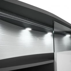 Loftscape Buffet Mury - Blanc brillant / Anthracite -Meubles de salle à manger Soldes Magasin 1000171334 190424 07575900109 GALLERYIMAGES P000000001000171334