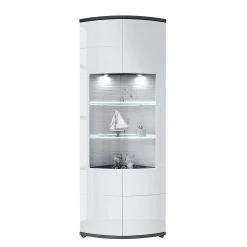 Loftscape Vitrine Mury - Blanc brillant / Anthracite