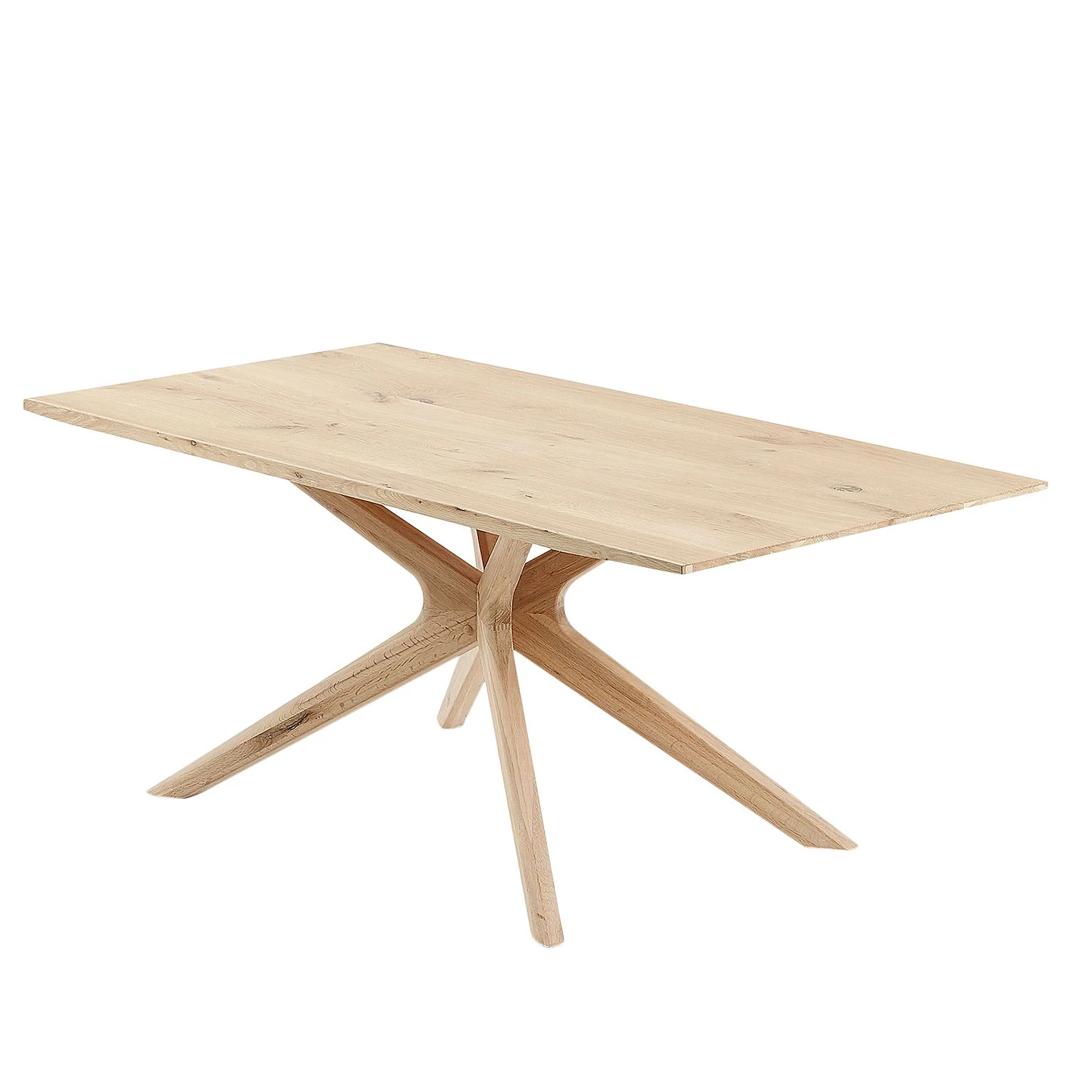 Norrwood Table Minos - Partiellement en chêne massif - Chêne - 180 x 90 cm 1 Norrwood Table Minos - Partiellement en chêne massif - Chêne - 180 x 90 cm