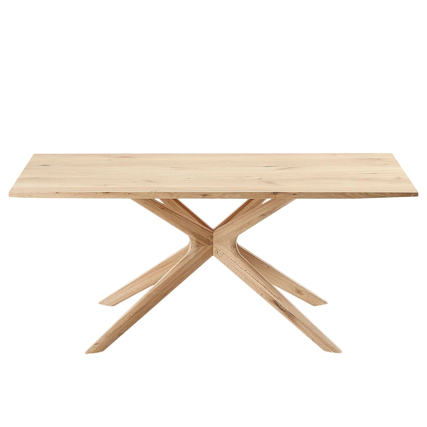Norrwood Table Minos - Partiellement en chêne massif - Chêne - 180 x 90 cm 3 Norrwood Table Minos - Partiellement en chêne massif - Chêne - 180 x 90 cm – Image 3