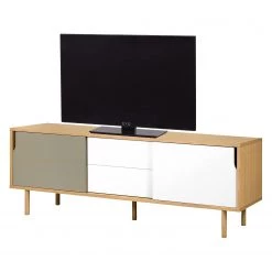 Temahome Buffet Noa III - Blanc / Gris minéral