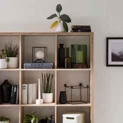 KiYDOO Étagère Shelfy II - Imitation chêne de Sonoma - Largeur : 158 cm 18 KiYDOO Étagère Shelfy II - Imitation chêne de Sonoma - Largeur : 158 cm -Meubles de salle à manger Soldes Magasin 1000173850 191115 18360400027 DETAILS P000000001000173850