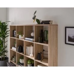 KiYDOO Étagère Shelfy II - Imitation chêne de Sonoma - Largeur : 158 cm 20 KiYDOO Étagère Shelfy II - Imitation chêne de Sonoma - Largeur : 158 cm -Meubles de salle à manger Soldes Magasin 1000173850 191115 18360400029 DETAILS P000000001000173850