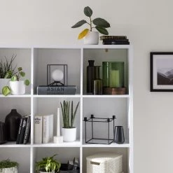 KiYDOO Étagère Shelfy II - Blanc - Largeur : 158 cm -Meubles de salle à manger Soldes Magasin 1000173851 191115 18360400033 DETAILS P000000001000173851