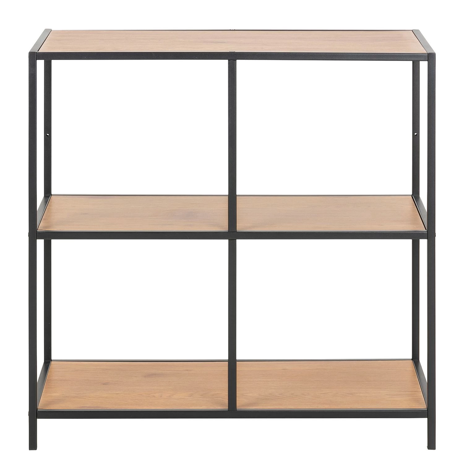 Red Living Étagère Coogee VI - Imitation chêne sauvage / Noir - Hauteur : 78 cm 4 Red Living Étagère Coogee VI - Imitation chêne sauvage / Noir - Hauteur : 78 cm – Image 4