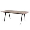 Kare Design Table Paradise - Vieux bois massif / Métal - Vieux bois / Métal