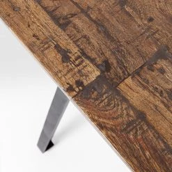 Kare Design Table Paradise - Vieux bois massif / Métal - Vieux bois / Métal -Meubles de salle à manger Soldes Magasin 1000174217 190515 06334600295 GALLERYIMAGES P000000001000174217