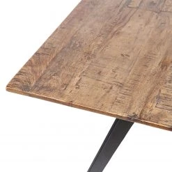 Kare Design Table Paradise - Vieux bois massif / Métal - Vieux bois / Métal -Meubles de salle à manger Soldes Magasin 1000174217 190515 06334600296 GALLERYIMAGES P000000001000174217