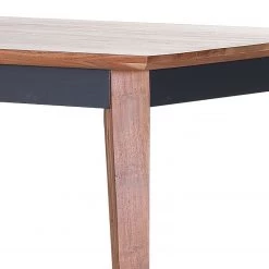 Naturoo Table Kadena - Acacia massif - Acacia / Anthracite -Meubles de salle à manger Soldes Magasin 1000175490 190604 14091900028 GALLERYIMAGES P000000001000175490