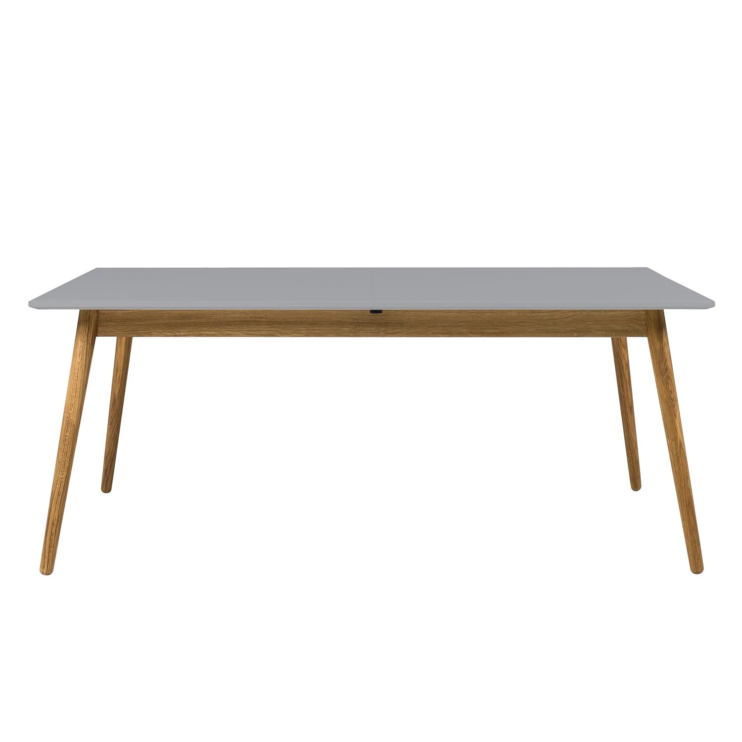 Tenzo Table Dot I - Partiellement en chêne massif - Gris / Chêne 2 Tenzo Table Dot I - Partiellement en chêne massif - Gris / Chêne – Image 2