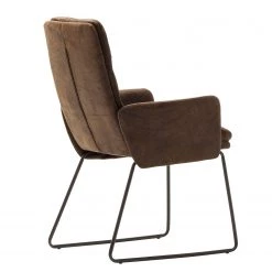 Red Living Chaise à accoudoirs Parks - Marron vintage -Meubles de salle à manger Soldes Magasin 1000176445 210302 08270900022 DETAILS P000000001000176445