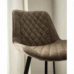 Ars manufacti Chaises de bar Epra (lot de 2) - microfibre / Métal - Limon vintage -Meubles de salle à manger Soldes Magasin 1000176730 200612 15314700008 DETAILS P000000001000176730