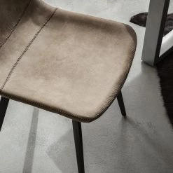 Ars manufacti Chaises Teini (lot de 2) - microfibre / Acier - Microfibre Colby: Cappuccino vintage 17 Ars manufacti Chaises Teini (lot de 2) - microfibre / Acier - Microfibre Colby: Cappuccino vintage -Meubles de salle à manger Soldes Magasin 1000176743 201013 13585200024 DETAILS P000000001000176743