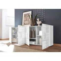 LC Spa Buffet Miro II - Blanc brillant - Largeur : 241 cm 8 LC Spa Buffet Miro II - Blanc brillant - Largeur : 241 cm -Meubles de salle à manger Soldes Magasin 1000177082 190619 14300700070 MOOD GALLERYIMAGES P000000001000177082 mood