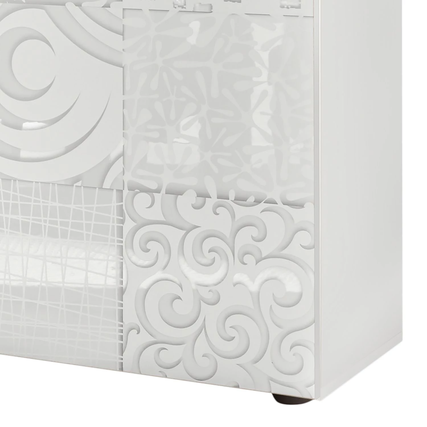 LC Spa Buffet Miro II - Blanc brillant - Largeur : 241 cm 5 LC Spa Buffet Miro II - Blanc brillant - Largeur : 241 cm – Image 5