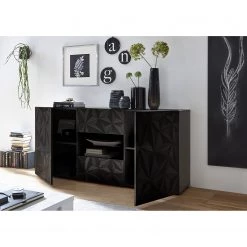 LC Spa Buffet Prisma II - Anthracite brillant -Meubles de salle à manger Soldes Magasin 1000177660 201029 08322200237 MOOD DETAILS P000000001000177660 mood