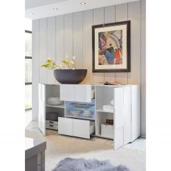 LC Spa Buffet Dama II - Blanc brillant 8 LC Spa Buffet Dama II - Blanc brillant -Meubles de salle à manger Soldes Magasin 1000177744 190626 12404600080 MOOD GALLERYIMAGES P000000001000177744 mood