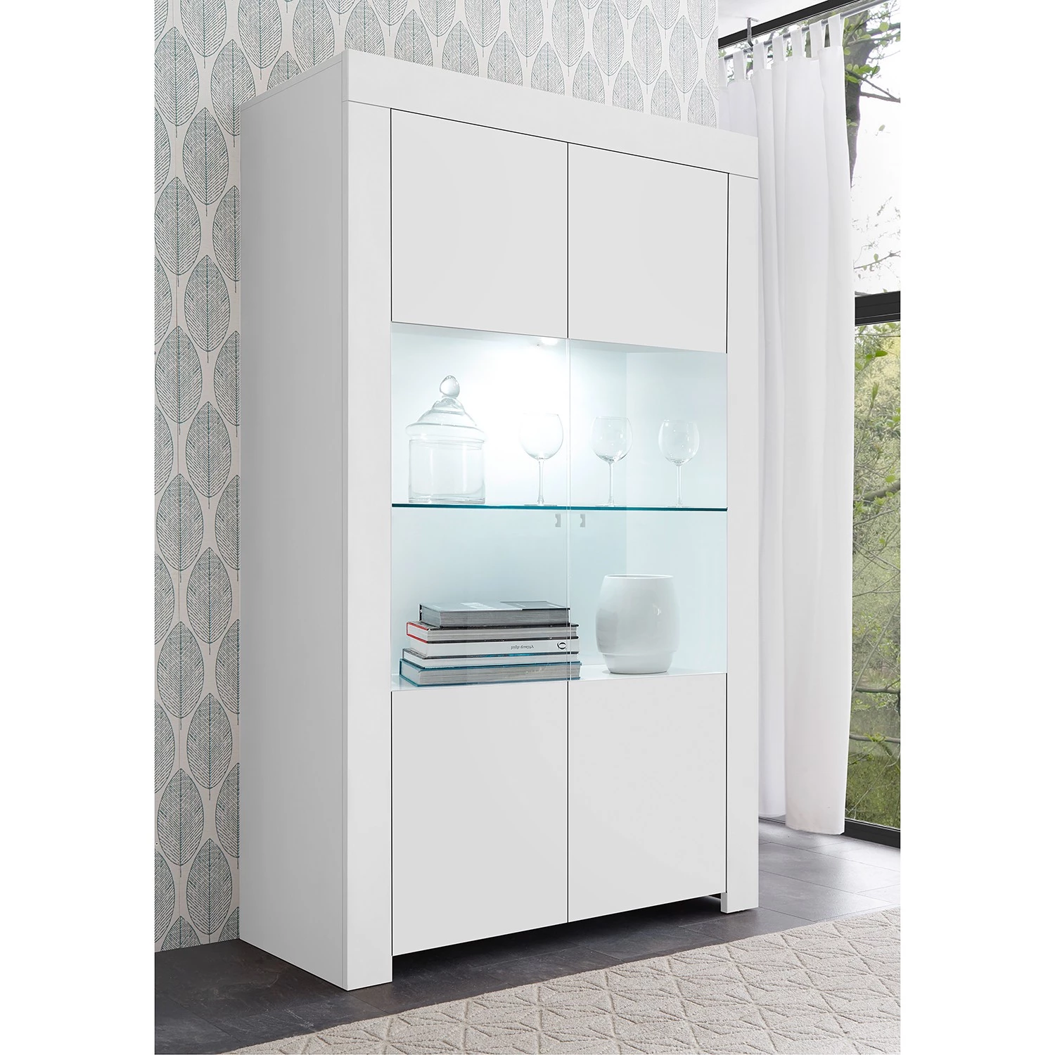 LC Spa Vitrine Firenze - Blanc mat 2 LC Spa Vitrine Firenze - Blanc mat – Image 2