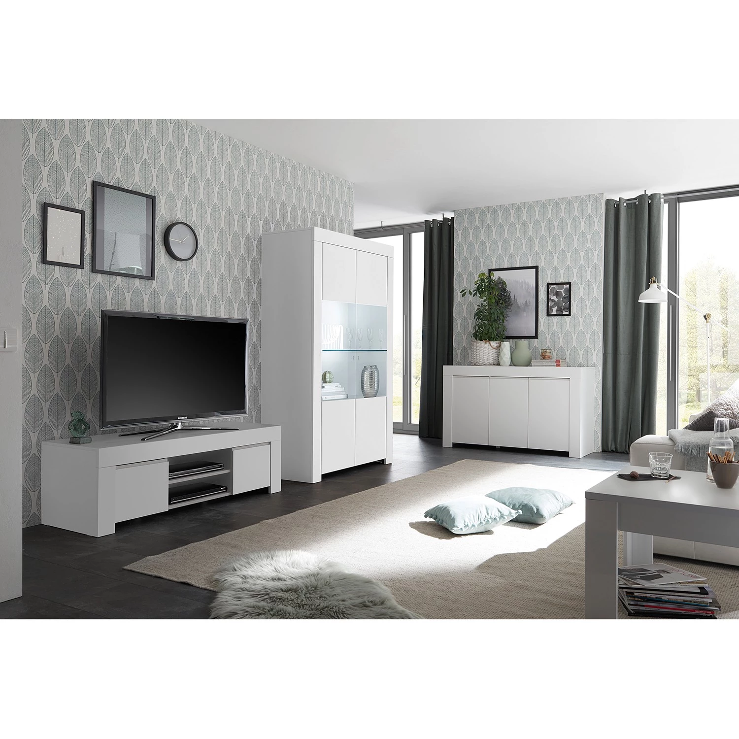 LC Spa Vitrine Firenze - Blanc mat 5 LC Spa Vitrine Firenze - Blanc mat – Image 5