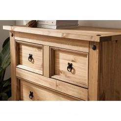 Maison Belfort Commode Finca Rustica II - Pin massif - Epicéa naturel -Meubles de salle à manger Soldes Magasin 1000178027 210504 11215500010 MOOD DETAILS P000000001000178027 mood