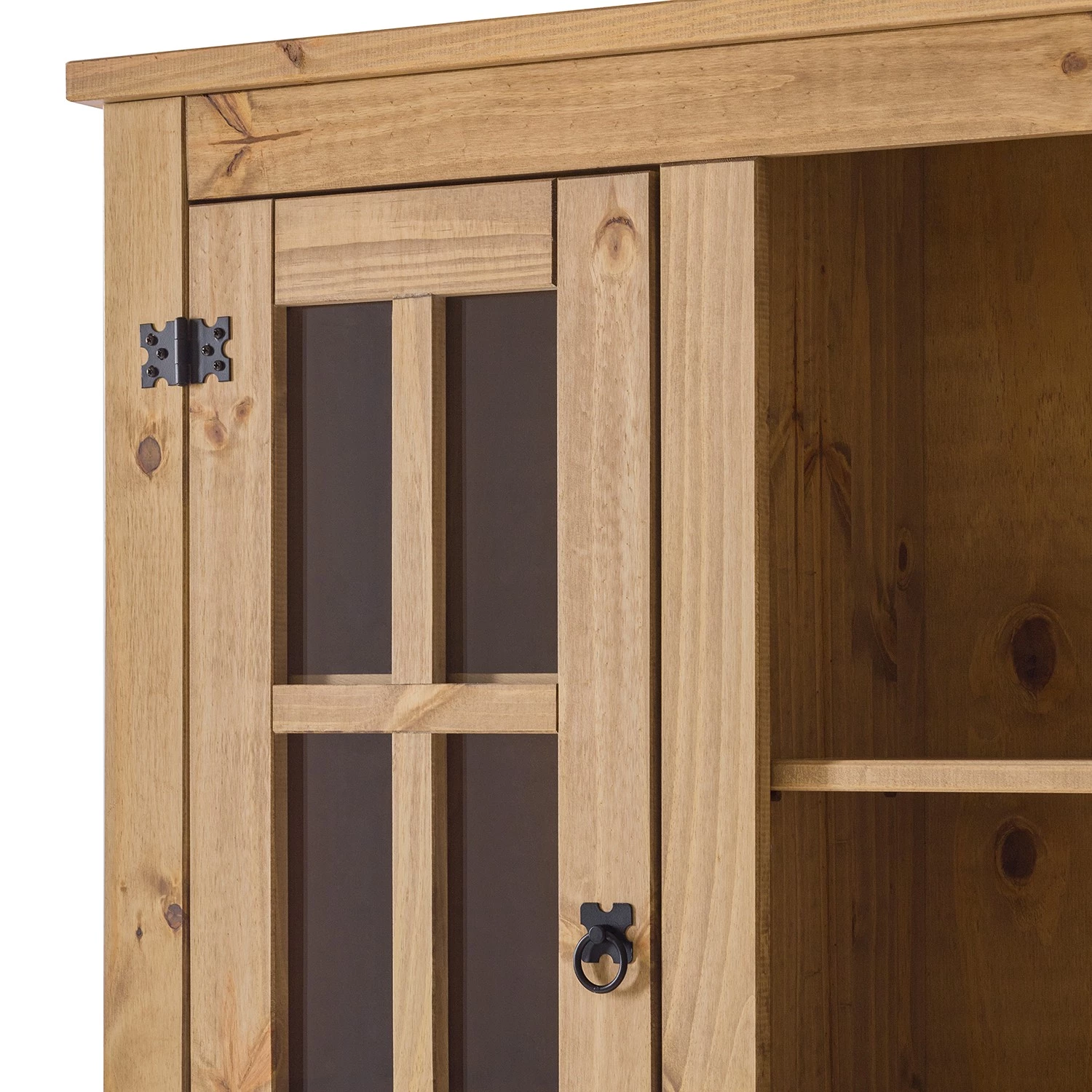 Maison Belfort Vitrine pour buffet Finca Rustica - Pin massif - Epicéa naturel 9 Maison Belfort Vitrine pour buffet Finca Rustica - Pin massif - Epicéa naturel – Image 9