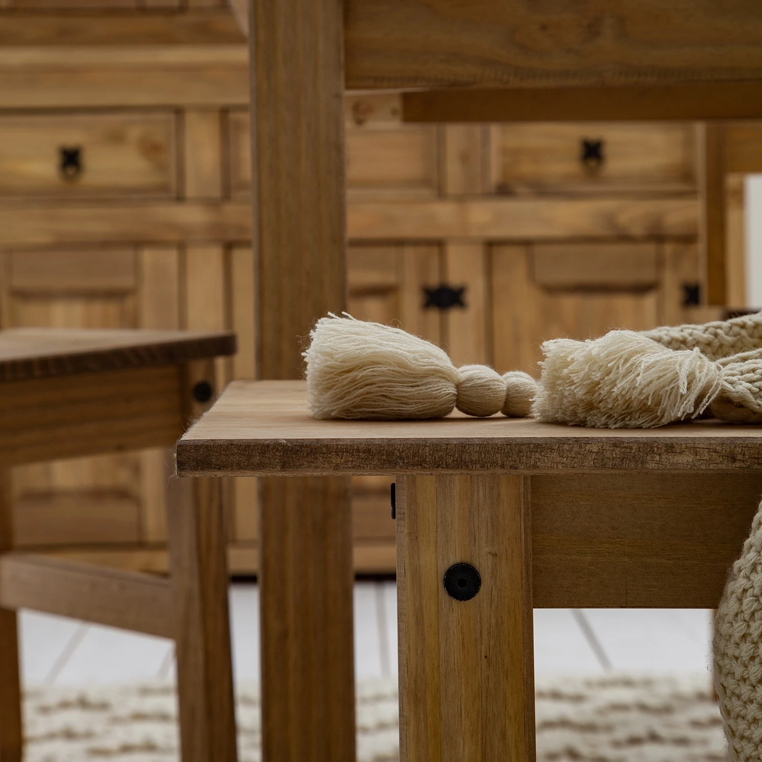 Maison Belfort Banc Finca Rustica - Pin massif - Epicéa naturel 10 Maison Belfort Banc Finca Rustica - Pin massif - Epicéa naturel – Image 10