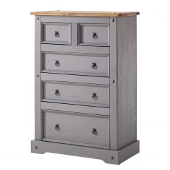 Maison Belfort Commode Finca Rustica II - Pin massif - Pin gris