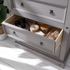 Maison Belfort Commode Finca Rustica II - Pin massif - Pin gris -Meubles de salle à manger Soldes Magasin 1000178050 200511 13150200016 DETAILS P000000001000178050