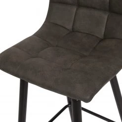 Ars manufacti Chaises de bar Donnell (lot de 2) - Microfibre/ Acier - Noir mat - Anthracite 17 Ars manufacti Chaises de bar Donnell (lot de 2) - Microfibre/ Acier - Noir mat - Anthracite -Meubles de salle à manger Soldes Magasin 1000178088 190913 11554400028 DETAILS P000000001000178088