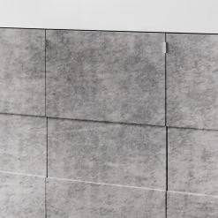 LC Spa Buffet Easy I - Blanc brillant / Imitation béton -Meubles de salle à manger Soldes Magasin 1000178264 201029 08524400569 DETAILS P000000001000178264