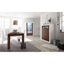 LC Spa Vitrine Urbino - Imitation noisetier / Blanc 16 LC Spa Vitrine Urbino - Imitation noisetier / Blanc -Meubles de salle à manger Soldes Magasin 1000178447 201029 09010300678 MOOD DETAILS P000000001000178447 mood