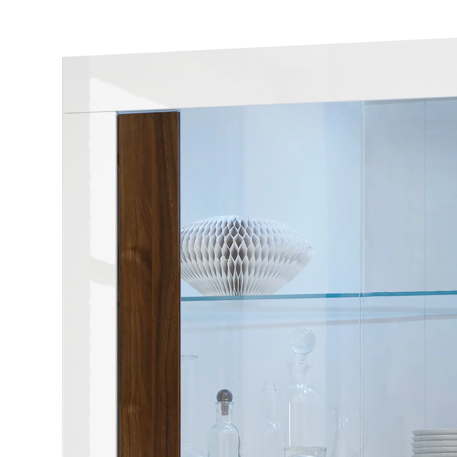 LC Spa Vitrine Urbino - Imitation noisetier / Blanc 6 LC Spa Vitrine Urbino - Imitation noisetier / Blanc – Image 6