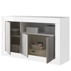 LC Spa Buffet Urbino II - Gris clair / Blanc -Meubles de salle à manger Soldes Magasin 1000178455 201029 09055100758 DETAILS P000000001000178455