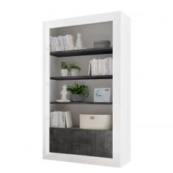 LC Spa Étagère Urbino - Gris foncé / Blanc