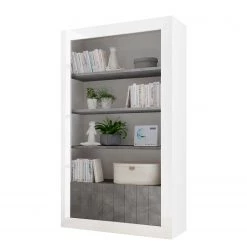 LC Spa Étagère Urbino - Imitation béton / Blanc