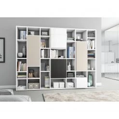 Loftscape Bibliothèque Emporior VI - Blanc brillant