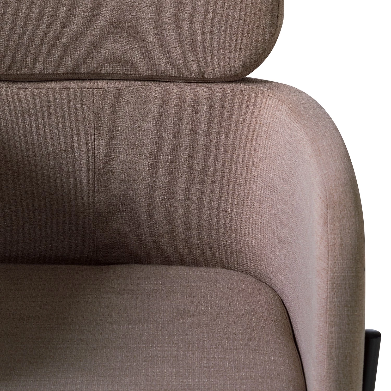 Mørteens Chaises à accoudoirs Menly - Tissu / Métal - Noir - Rose vieilli 10 Mørteens Chaises à accoudoirs Menly - Tissu / Métal - Noir - Rose vieilli – Image 10