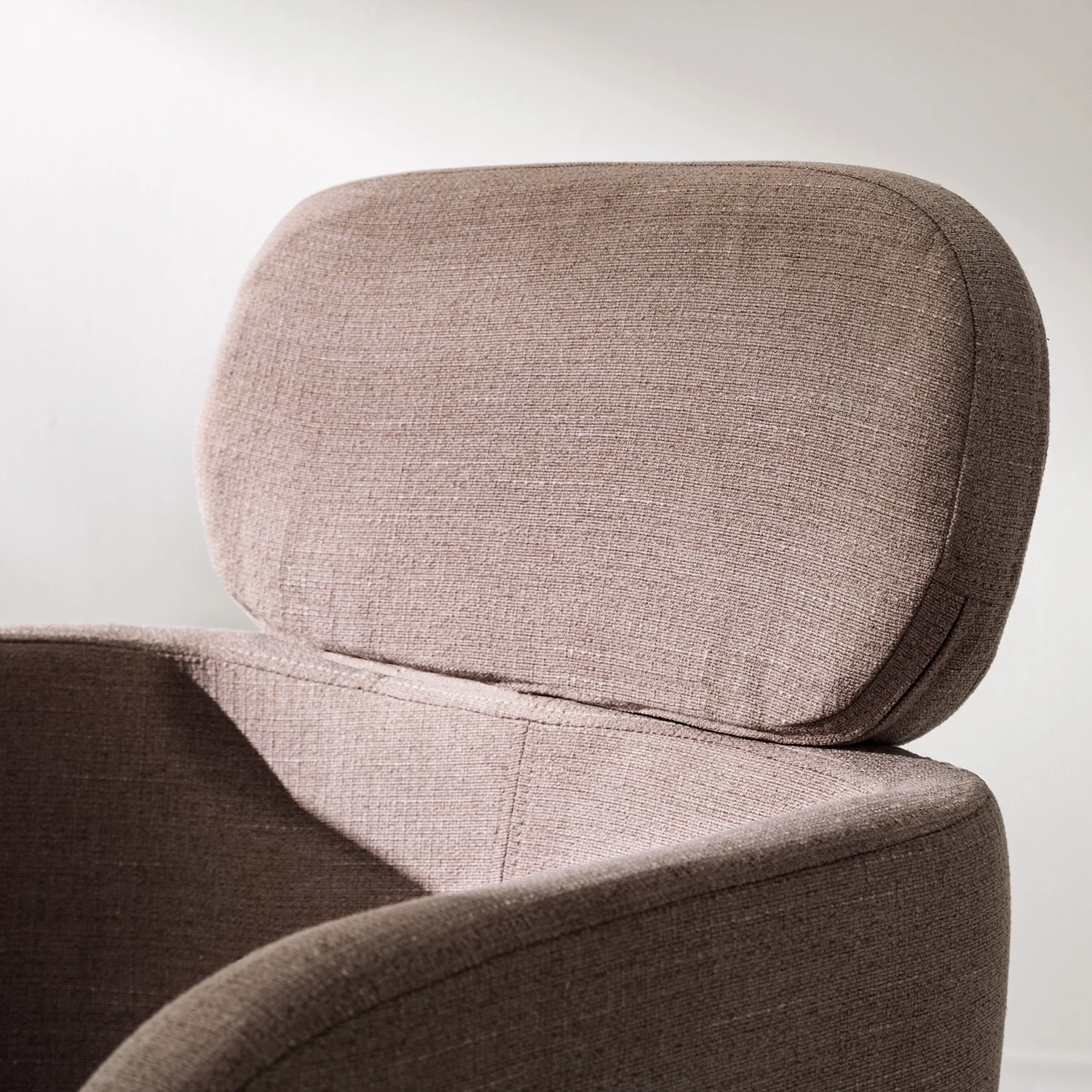 Mørteens Chaises à accoudoirs Menly - Tissu / Métal - Noir - Rose vieilli 11 Mørteens Chaises à accoudoirs Menly - Tissu / Métal - Noir - Rose vieilli – Image 11