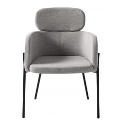 Mørteens Chaises à accoudoirs Menly - Tissu / Métal - Noir - Gris 19 Mørteens Chaises à accoudoirs Menly - Tissu / Métal - Noir - Gris -Meubles de salle à manger Soldes Magasin 1000179460 200121 14403200023 DETAILS P000000001000179460