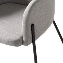 Mørteens Chaises à accoudoirs Menly - Tissu / Métal - Noir - Gris 22 Mørteens Chaises à accoudoirs Menly - Tissu / Métal - Noir - Gris -Meubles de salle à manger Soldes Magasin 1000179460 200121 14403200026 DETAILS P000000001000179460