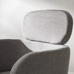 Mørteens Chaises à accoudoirs Menly - Tissu / Métal - Noir - Gris 25 Mørteens Chaises à accoudoirs Menly - Tissu / Métal - Noir - Gris -Meubles de salle à manger Soldes Magasin 1000179460 200122 12294700016 DETAILS P000000001000179460