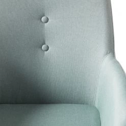 Mørteens Chaises à accoudoirs Mehle - Tissu / Métal - Noir - Vert menthe -Meubles de salle à manger Soldes Magasin 1000179473 200131 13342900052 DETAILS P000000001000179473