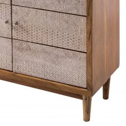 Ars manufacti Vitrine Buuda - Partiellement en acacia massif - Écru / Acacia -Meubles de salle à manger Soldes Magasin 1000182056 200225 06193600023 DETAILS P000000001000182056