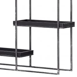 Red Living Étagère Pondo - Acacia massif / Métal - Acacia noir / Noir -Meubles de salle à manger Soldes Magasin 1000182846 190731 14365900109 DETAILS P000000001000182846