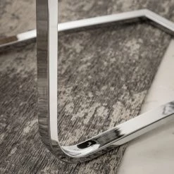 Fredriks Chaises cantilever Nevia I - Imitation cuir / Métal - Chrome - Cuir synthétique Aleli: Créme - Lot de 2 -Meubles de salle à manger Soldes Magasin 1000183823 200206 06303500058 DETAILS P000000001000183823