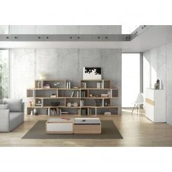 Temahome Étagères One II - Chêne / Blanc -Meubles de salle à manger Soldes Magasin 1000183985 190806 13223100017 MOOD DETAILS P000000001000183985 mood