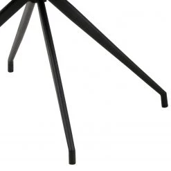 Fredriks Chaise à accoudoirs Mailly II - rotatif - Imitation cuir / Acier - Marron / Noir -Meubles de salle à manger Soldes Magasin 1000184099 190812 13043900085 DETAILS P000000001000184099