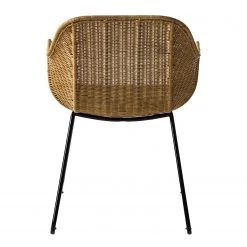 Ars manufacti Chaises à accoudoirs Vuna - Rotin / Métal - Rotin naturel / Noir 18 Ars manufacti Chaises à accoudoirs Vuna - Rotin / Métal - Rotin naturel / Noir -Meubles de salle à manger Soldes Magasin 1000184178 200317 14455900031 DETAILS P000000001000184178