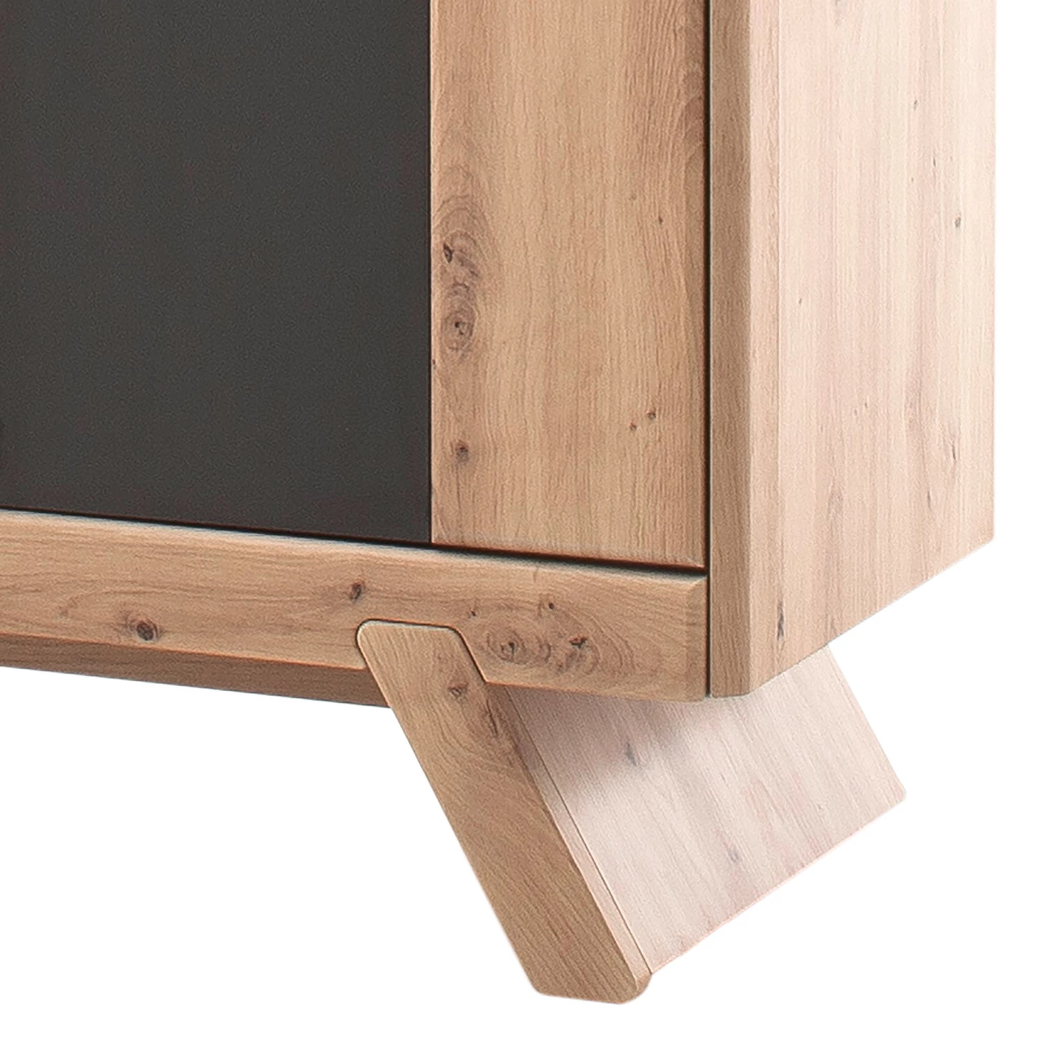 Naturoo Meuble à chaussures Coulogne - Imitation planches de chêne / Gris - Largeur : 89 cm 5 Naturoo Meuble à chaussures Coulogne - Imitation planches de chêne / Gris - Largeur : 89 cm – Image 5